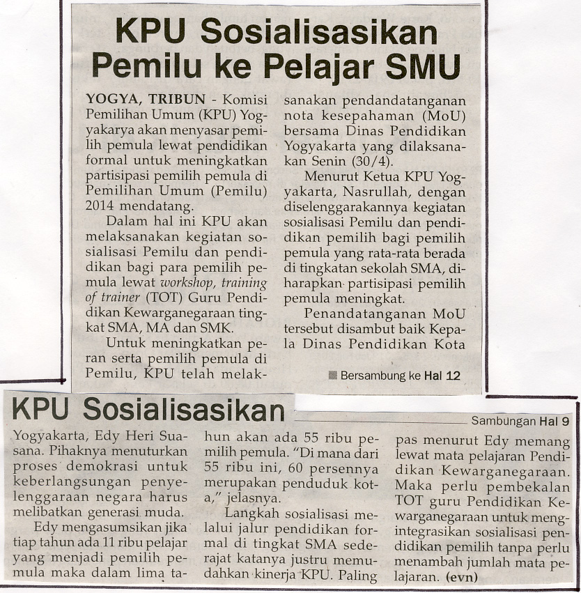 Kliping jogja terbaru